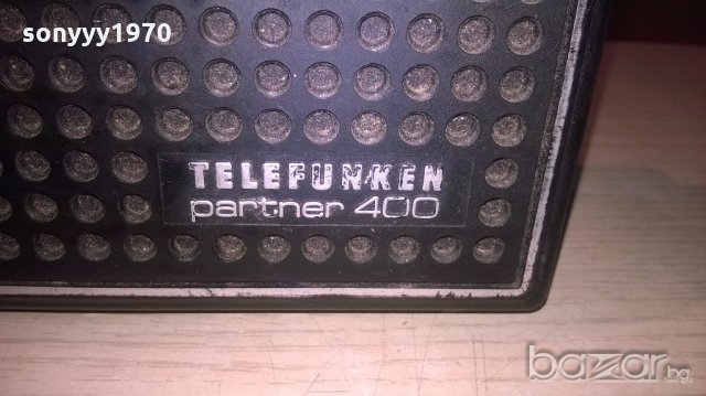telefunken partner 400-receiver-ретро-внос швеицария, снимка 7 - Ресийвъри, усилватели, смесителни пултове - 18347006