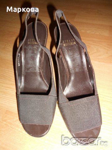 Нови Луксозни дамски сандали Stuart Weitzman, снимка 2 - Сандали - 20834747