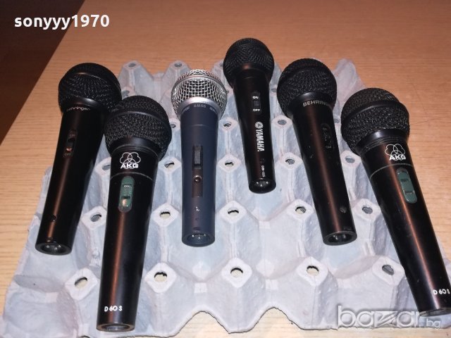 akg/shure/behringer/yamaha-microphone-внос швеицария, снимка 7 - Микрофони - 20538654
