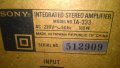 sony  ta-333 stereo amplifier-180watts-made in taiwan-внос швеицария, снимка 15