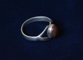 Сребърен пръстен с ахат, снимка 3