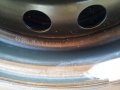 НОВА гума DUNLOP 185/65R15 + джанта от Нисан с 4 дупки, снимка 3
