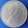 Монета Великобритания - 10 Нови Пенса 1968 г. Елизабет II, снимка 2