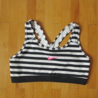 Nike Pro Classic Stripe Mezzo Bra , снимка 4 - Корсети, бюстиета, топове - 25989271