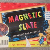 Дървена магнитна дъска с математика,англ.азбука, снимка 2 - Образователни игри - 23950490