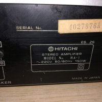 hitachi ha-1 amplifier-made in japan-внос франция, снимка 16 - Ресийвъри, усилватели, смесителни пултове - 20834647