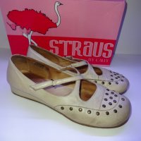 Straus by Cally – Естествена кожа обувки, 37 номер, 24мм​, снимка 9 - Дамски ежедневни обувки - 25035033