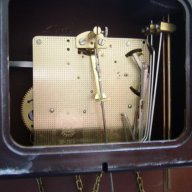 Стенен красив немски часовник, снимка 6 - Антикварни и старинни предмети - 16556182