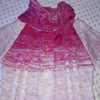 Плетен блузон, снимка 2 - Блузи с дълъг ръкав и пуловери - 24071844