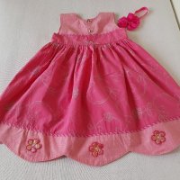 Детска рокля и лента за глава 5-6 години , снимка 8 - Детски рокли и поли - 21274394