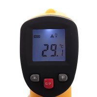 Безконтактен инфрачервен термометър с обхват -50 - 380°C, снимка 4 - Други инструменти - 21671410