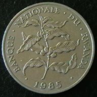 10 франка 1985, Руанда, снимка 2 - Художествена литература - 16337281