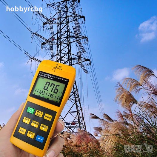 Уред за измерване на ЕМП радиочестотна радиация Гаус метър 2000 mG, снимка 1