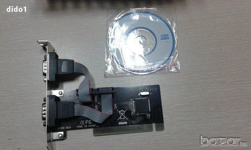 Ком порт Com port PCI карта, снимка 1