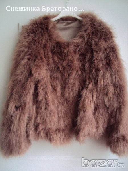 Бохемско дамско палто от много мек пух, снимка 1