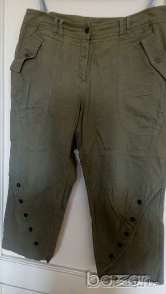 Светлозелен панталон три четвърти, снимка 1