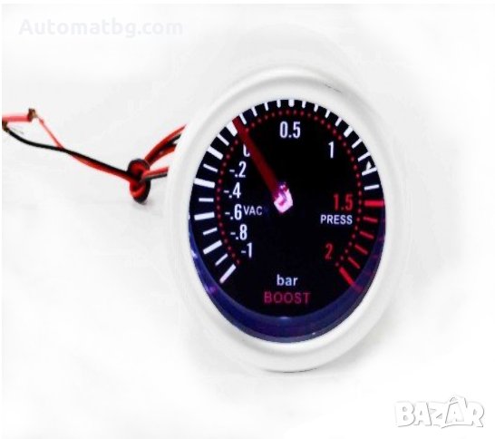 Уред за измерване на налягане на компресията / Boost meter – Бензин, снимка 1