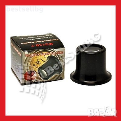 Професионална часовникарска лупа за глава око голямо увеличение 10X часовникар злато бижута монети, снимка 2 - Други инструменти - 24214086