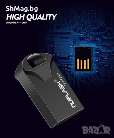  Мини флашка метална 32GB USB 2.0 , снимка 5 - USB Flash памети - 24707223
