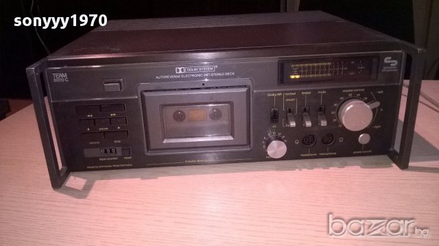 ★schneider team 6070c-hi-fi deck-внос швеицария, снимка 9 - Ресийвъри, усилватели, смесителни пултове - 12725123