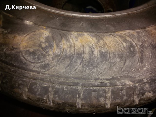 1 гума с джанта Uniroyal 225/75/ R 16 и гума Semperit 215/75 /R 17.5, снимка 8 - Аксесоари и консумативи - 15021615