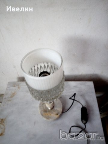 стара нощна лампа, снимка 3 - Настолни лампи - 21276766