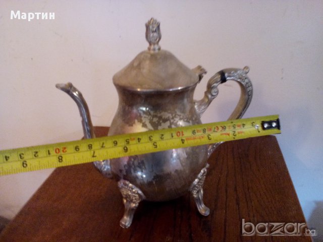 Стара масивна посребрена -Кана за вино -2л. ! (121243), снимка 5 - Други стоки за дома - 14660753