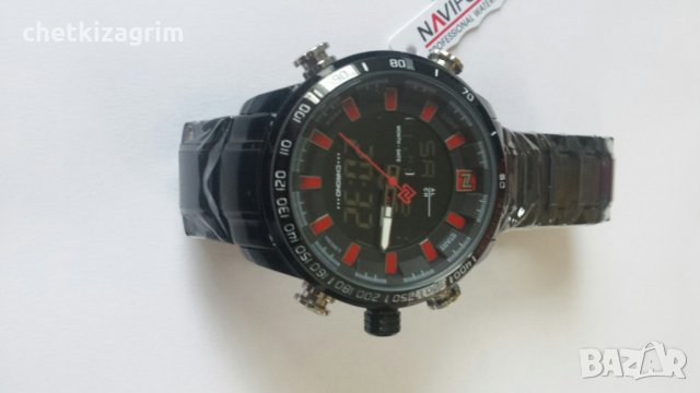 NAVIFORCE - масивен спортен, водоустойчив, електронен + числа часовник! , снимка 13 - Мъжки - 22720464