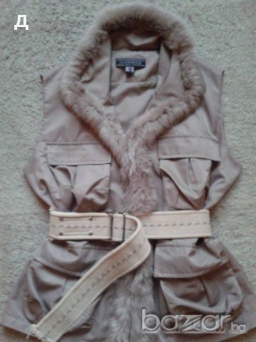 !Елек с естествен косъм, снимка 3 - Жилетки - 14223804