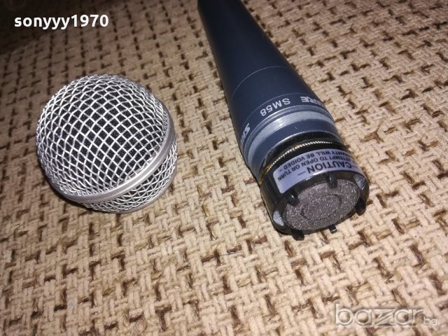 shure sm58-microphone-профи микрофон-жичен, снимка 11 - Микрофони - 20511076