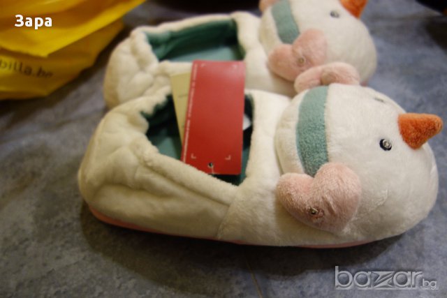 светещи пантофи Marks & Spencer, 35,5ти номер, снимка 4 - Бебешки обувки - 13159204