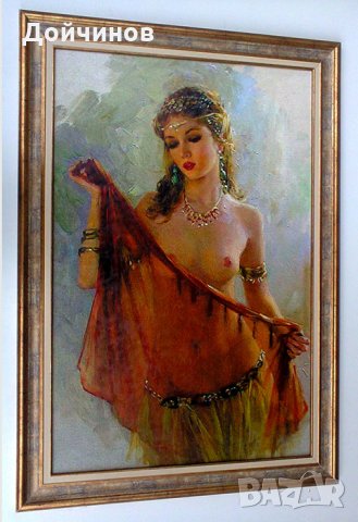 Портрет на танцьорка, картина, импресионизъм