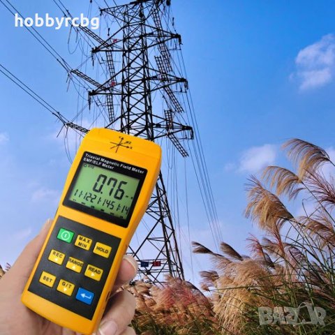 Уред за измерване на ЕМП радиочестотна радиация Гаус метър 2000 mG, снимка 1