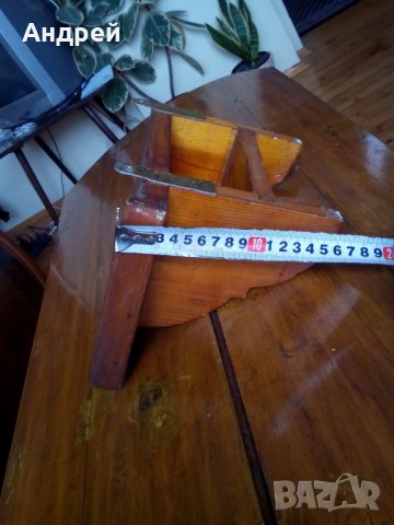 Старинна поставка за радио,лавица,рафт #3, снимка 3 - Антикварни и старинни предмети - 24593861