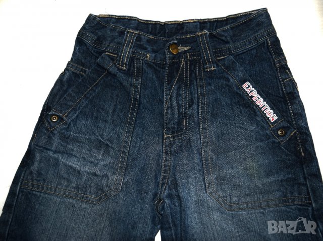 Topolino Expedition детски сини дънки размер 122, снимка 2 - Детски панталони и дънки - 23564477