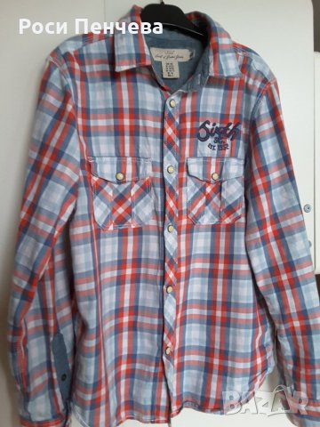 Риза за момче 10-11год/марка Х § М