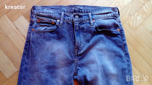  НОВО!!! levi's jeans оригинал размер 30/32 цвят сив levi strauss мъжки дънки, снимка 3 - Дънки - 22462688