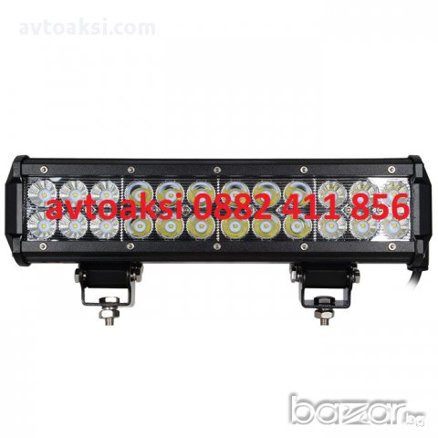 LED Bar с 24 мощни диода 72w- 12/24v цена за 1бр, снимка 2 - Аксесоари и консумативи - 16954683