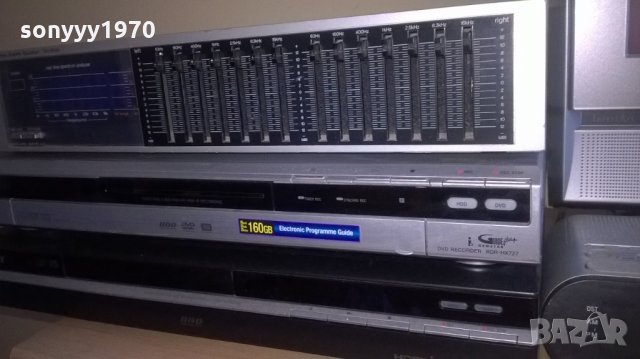 technics sony eq & hdd recorder, снимка 3 - Ресийвъри, усилватели, смесителни пултове - 25871674