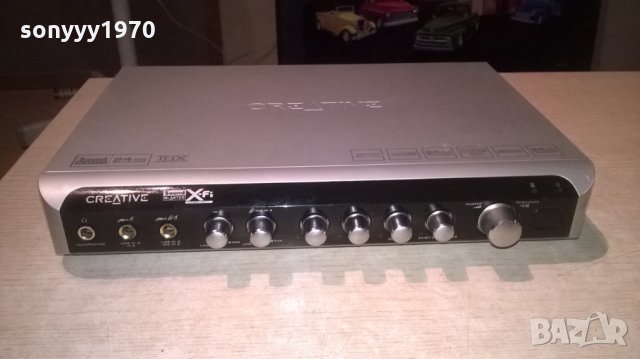 creative sb0510 sound blaster 24-bit thx-внос швеицария, снимка 4 - Ресийвъри, усилватели, смесителни пултове - 26042495