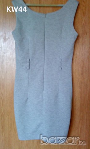 Сива рокля, снимка 2 - Рокли - 18742097