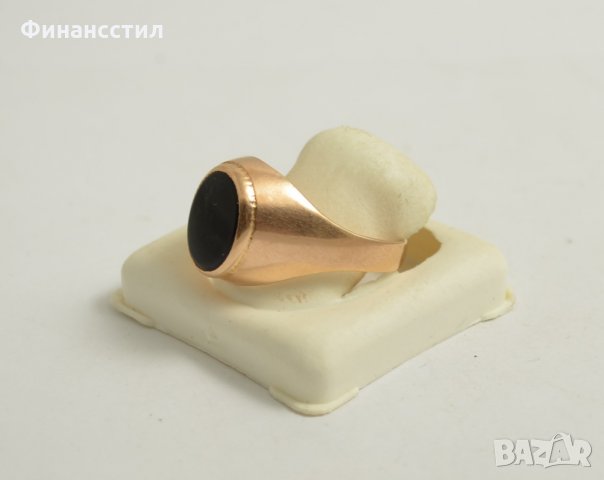 златен пръстен 43551-2, снимка 2 - Пръстени - 23660863