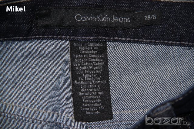 Промоция!!! Оригинални Дънки на Calvin Klein Jean Women's Size 28/6, снимка 3 - Дънки - 16543477