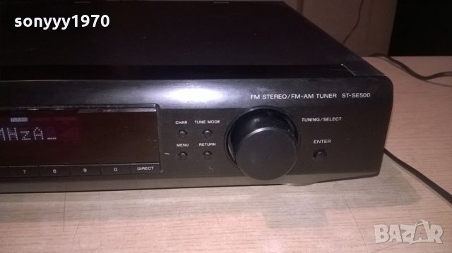 sony st-se500 stereo tuner-made in france-внос швеицария, снимка 10 - Ресийвъри, усилватели, смесителни пултове - 22672074