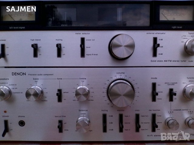DENON PMA 501 DENON TU501.РЕСИВЪР, снимка 3 - Аудиосистеми - 23129621