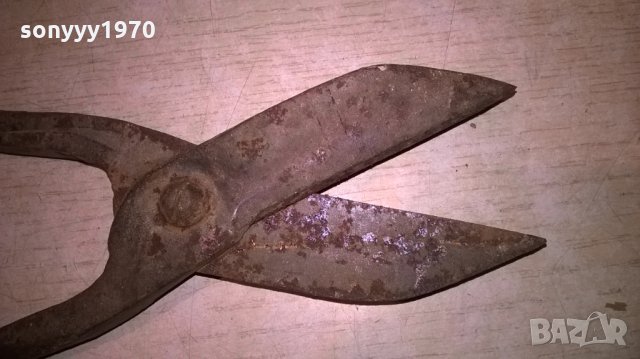ножици за ламарина-стари истински-30см, снимка 5 - Други инструменти - 25423946