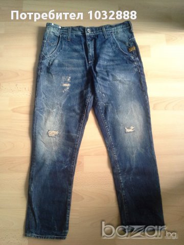 Нови дамски дънки G-Star Lyric Loose Tapered Jeans мостра,оригинал, снимка 2 - Дънки - 10948015