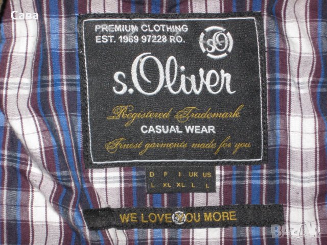 Сака S.OLIVER   мъжки,Л-ХЛ, снимка 2 - Сака - 23191347
