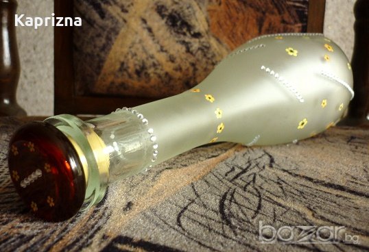 Луксозна ръчно декорирана бутилка "Crist"