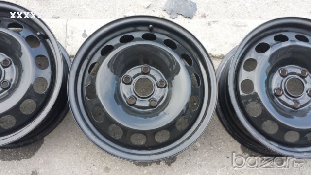 4бр. перфектни стоманени джанти 16" 5x112, Et50, 6,5J, снимка 6 - Гуми и джанти - 11752882